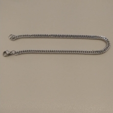 PULSEIRA AÇO GRUME DUPLA 3,5MM 21CM