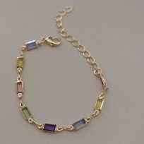 PULSEIRA FO INF 7 RETAN COLORIDO 11CM+ALONG