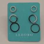 TRIO AÇO CIRCULO VAZ 8MM 7MM 5MM