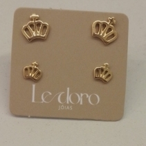 DUETO FO COROA VAZ LISA COM CRUZ 7MM 5MM