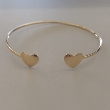 BRACELETE FO CORA DUPLO LISO  10MM