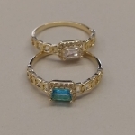ANEL ZIRC RETANGULAR 5MM CRAVEJ LATERAL CARTIER