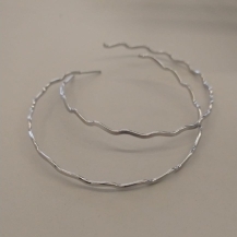 ARGOLA AÇO ONDULADA 6CM