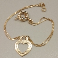 PULSEIRA FO CORA PEND AMORE DUPLA VENEZ FECHO BOIA