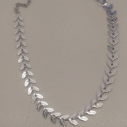 CHOKER AÇO ESCAMA  DE PEIXE CORR ELOS