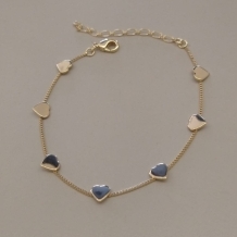 PULSEIRA FO 7 CORA LISO 16CM+ALONG