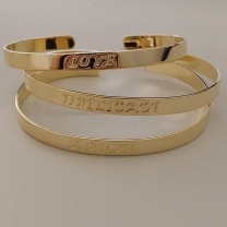 BRACELETE FO AMOR LOVE FIDELIDADE 5MM