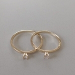 AN FO SOLITÁRIO  FO ZIRC 4 PONTAS CAIXA ALTA 3MM