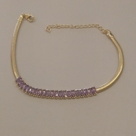 PL FO ZIRC RETANGULAR LILAS LACRAIA 16CM + ALONG