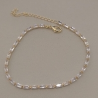 PL FO ZIRC BAGUETE CRISTAL 1,7MM 17CM+ ALONG