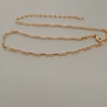 CHOKER FO CARTIER 1X3 ELO PORTUGUES 30CM+ALONG