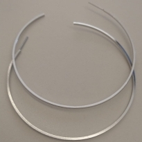 ARGOLA AÇO FINA QUADRADA 6CM