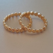 ANEL FO ENVOLTO CORAÇÃO LISO 3,4MM