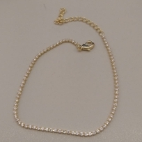 PL FO RIVIERA CRISTAL  1 MM  17CM + ALONG