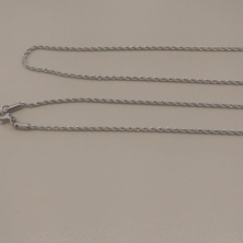 CORRENTE AÇO CORDÃO BAIANO FINO 1,8MM 70CM