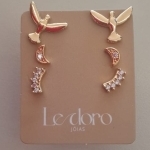 TRIO FO ESP SANTO LUA CRAV MEIO CIRCULO