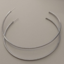 ARGOLA AÇO CORDA DE VIOLÃO 8CM