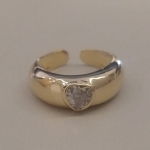 ANEL FO LISO 7MM OCO ZIRC CORA CRAVADO REGULAVEL