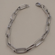 PULSEIRA AÇO ELOS  6MM 21CM