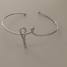 BRACELETE AÇO FEMININO FÉ