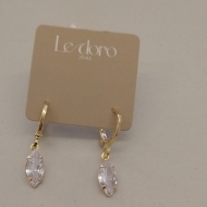 BRINCO FO ARG LISO ZIRC OVAL PEND 5MM