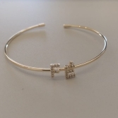 BRACELETE FO FÉ CRAVEJADO