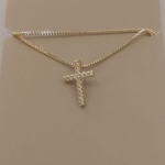 COLAR FO CRUZ CRAVEJ 10MM CORR VENEZ  45CM