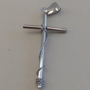 PG AÇO CRUZ FINA DETALHE FIO AÇO