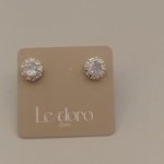 BRINCO FO FLOR CRISTAL 8 ZIRC 6MM
