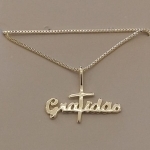 COLAR FO GRATIDÃO CORR VENEZ 21MM