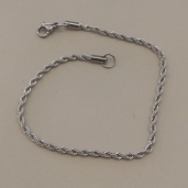 PULSEIRA AÇO CORDÃO BAIANO 2,2MM 20CM