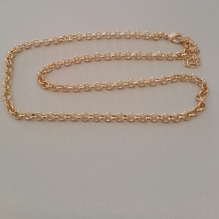 CORRENTE FO ELO PORTUGUÊS 3,5MM 40CM+ALONG