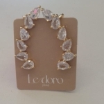 BRINCO FO EAR  CUFF 6 GOTA ZIRC  29MM
