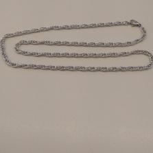 CORRENTE AÇO ELOS DUPLO 4MM 70CM