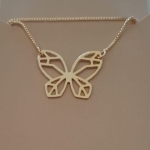 COLAR FO BORBOLETA LISA VAZ  20MM 45CM VENEZ