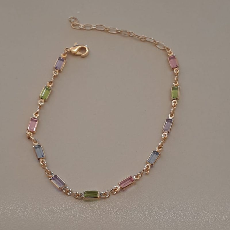 PL FO RETANGULAR COLORIDA 15CM + ALONG