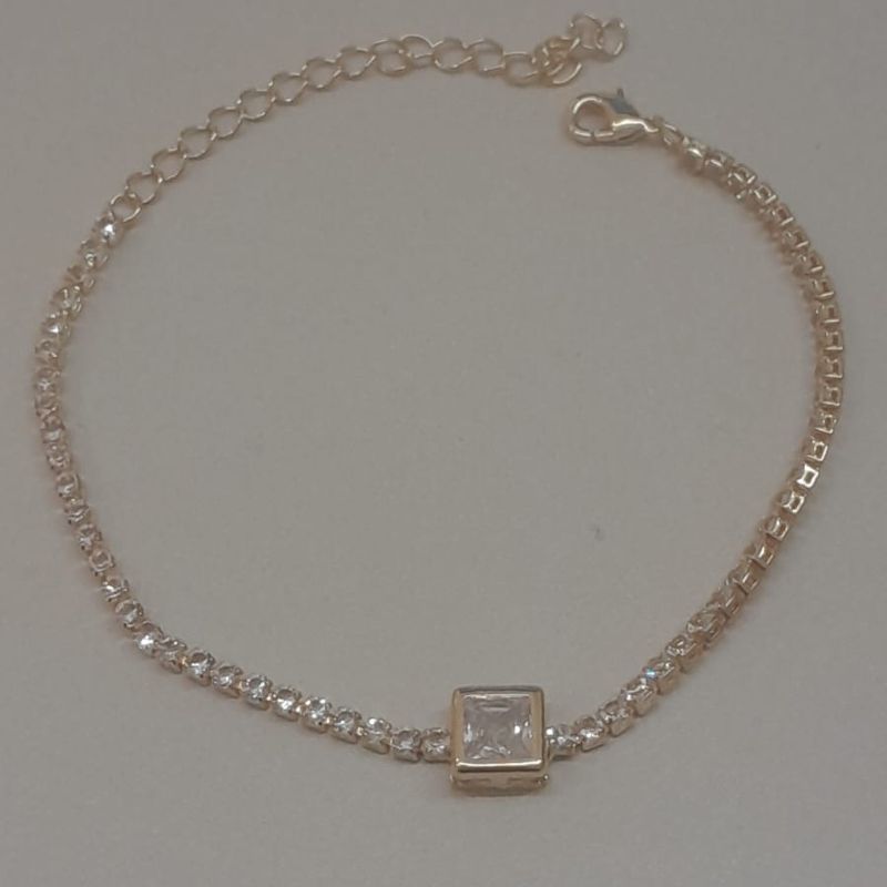 PULSEIRA FO RIVIERA ZIRC QDD 7MM 15CM + ALONG
