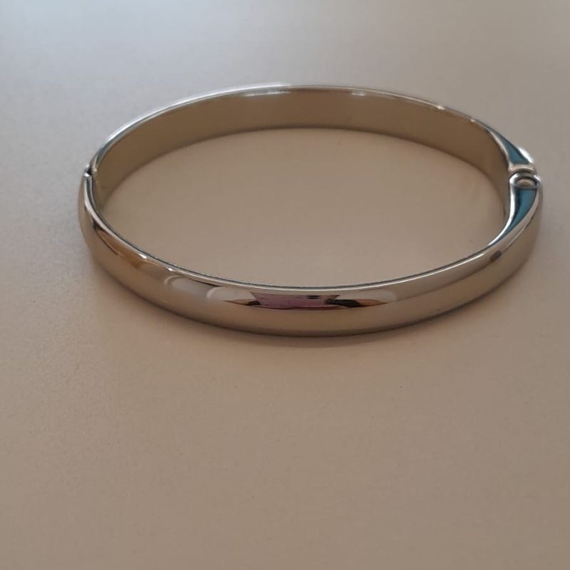 BRACELETE RODIO LISO GROSSO 7MM