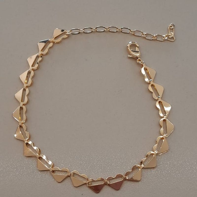 PULSEIRA FO CORA DIAMANTE 16CM + ALONG