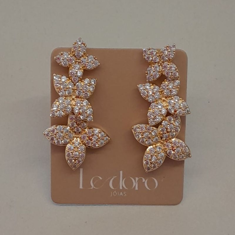TRIO FO FLOR 4 PETALAS CRAVEJ 7MM 8MM 10MM