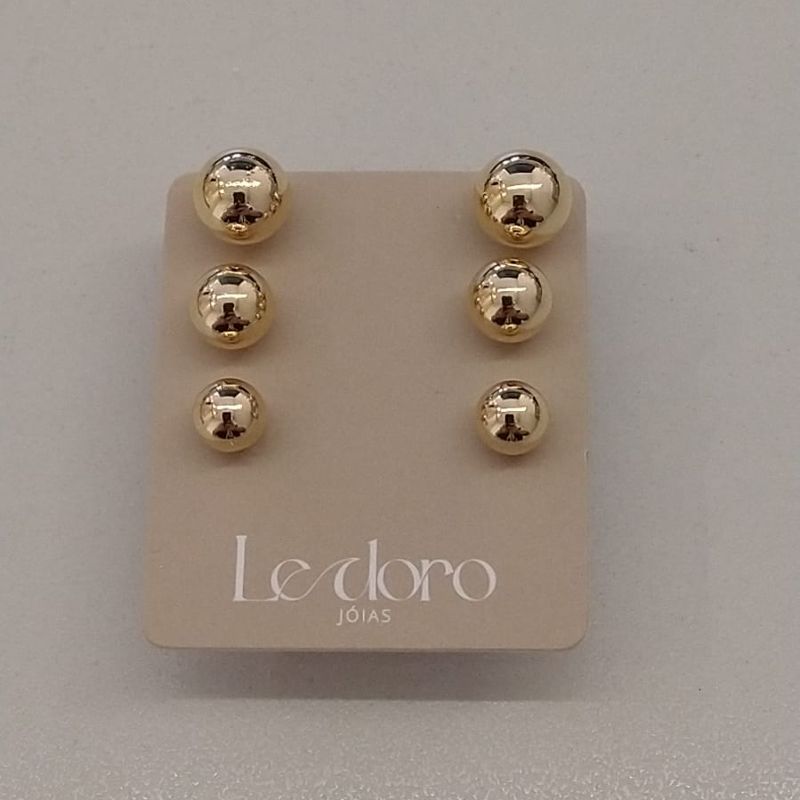 TRIO FO BOLA LISA 7MM 6MM 5MM