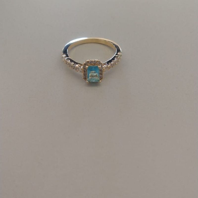 ANEL FO ZIRC RETANGULAR CRAVEJ LATERAL CX ALTA 7MM