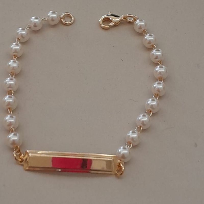 PULSEIRA FO INF CHAPA PEROLA  15CM