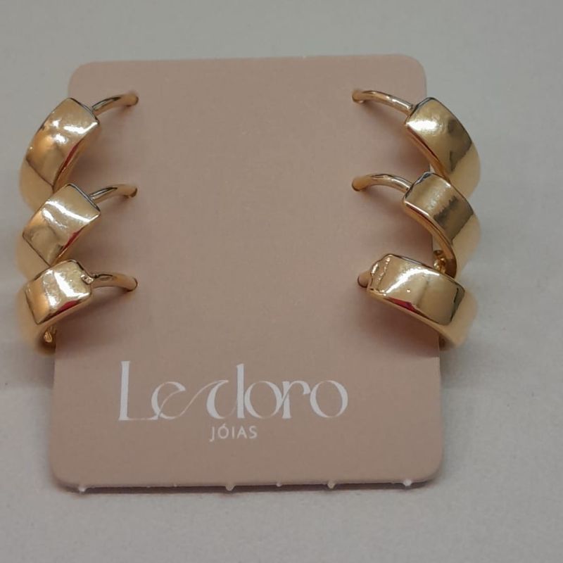 TRIO FO ARG CLICK LISO 13MM X 4MM 10MM 8MM