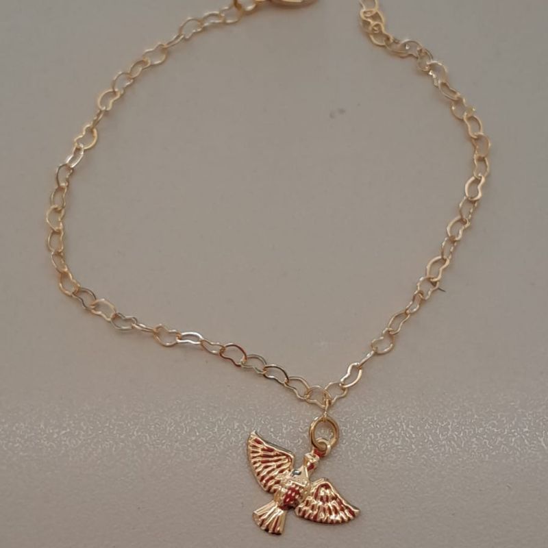 PULSEIRA FO CORA VAZ ESP SANTO LISO PEND 18CM