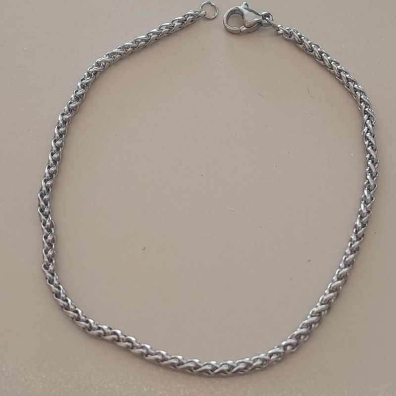 PULSEIRA ACO CORDÃO PALMIER 2MM 20CM