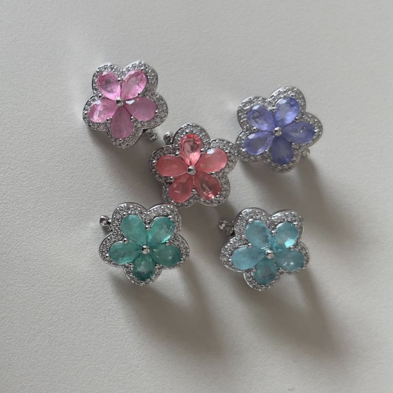 PINGENTE RB CRAVEJ FLOR BERLOQUE