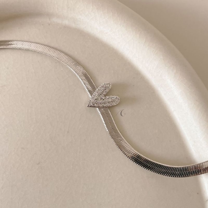 PULSEIRA RB FITA LISA CORA CRAVEJ 16CM + ALONG
