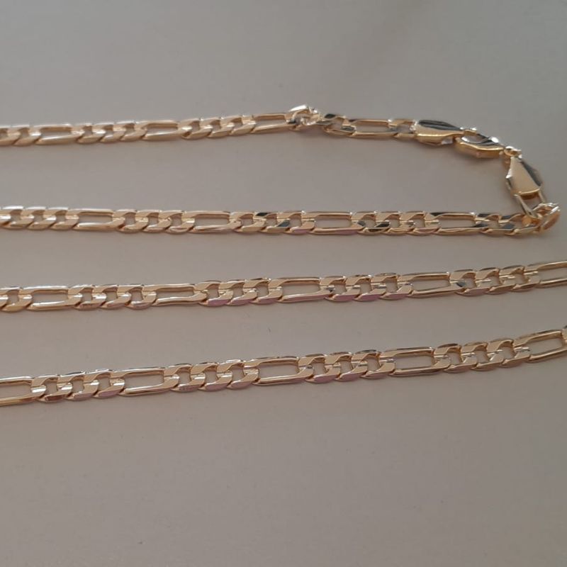 CORRENTE FO GRUMET 3X1 5MM 70CM FECHO ANZOL
