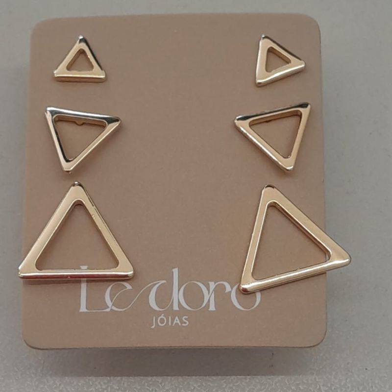 TRIO FO TRIANGULO VAZ LISO 5MM 8MM 10MM